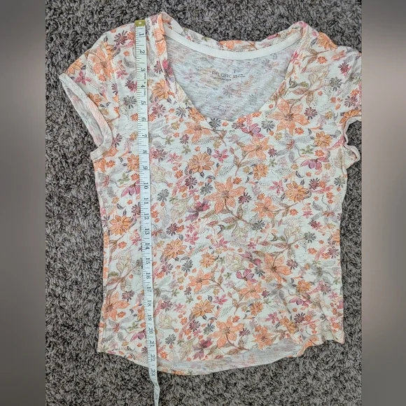 PILCRC Anthropologie Floral Print Tee - Picture 11 of 11